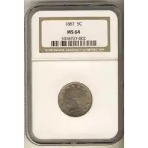 Nickel Five Cent Pieces-Liberty Head 1883-1913 (3)