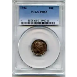 Dimes---Barber or Liberty Head 1892-1916 -Silver- 1 Dime (3)