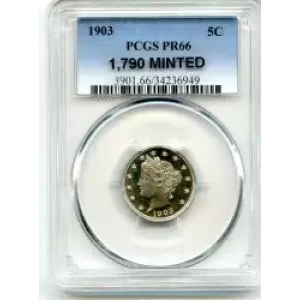 Nickel Five Cent Pieces-Liberty Head 1883-1913 (3)