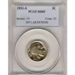 Nickel Five Cent Pieces-Indian Head or Buffalo (3)