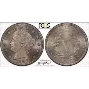 Nickel Five Cent Pieces-Liberty Head 1883-1913 (3)