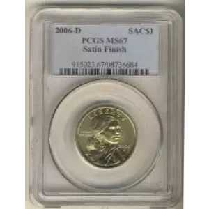 Sacagawea 2000-2017 - Brass Dollar (3)