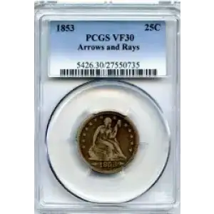 Liberty Seated Quarter Dollar (3)