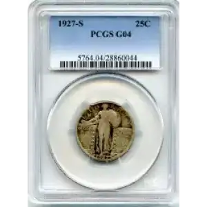 Quarter Dollars---Standing Liberty (3)