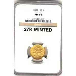 Quarter Eagles---Liberty Head 1840-1907 -Gold- 2.5 Dollar (3)