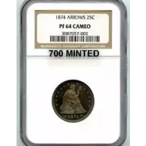 Liberty Seated Quarter Dollar (3)