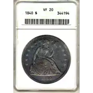 Dollars---Liberty Seated 1840-1873 -Silver- 1 Dollar (3)