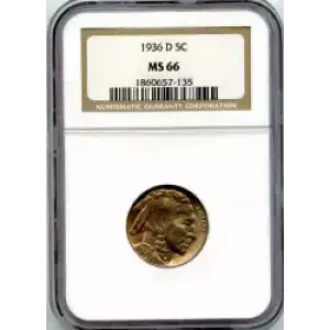 Nickel Five Cent Pieces-Indian Head or Buffalo (3)