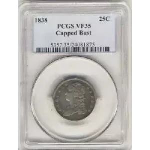 Quarter Dollars---Capped Bust (3)