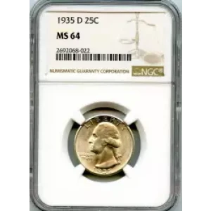 Quarter Dollars-Washington-Silver Coinage (3)