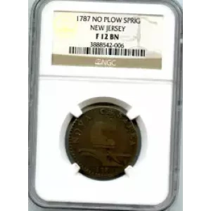 Post Colonial Issues -New Jersey-Coppers (3)