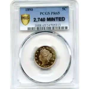 Nickel Five Cent Pieces-Liberty Head 1883-1913 (3)