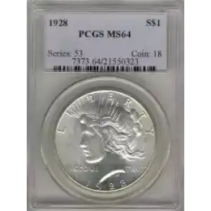 Peace Silver Dollar (3)