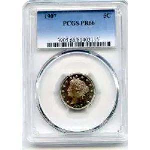 Nickel Five Cent Pieces-Liberty Head 1883-1913 (3)