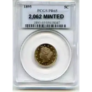 Nickel Five Cent Pieces-Liberty Head 1883-1913 (3)