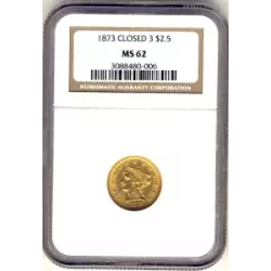 Quarter Eagles---Liberty Head 1840-1907 -Gold- 2.5 Dollar (3)