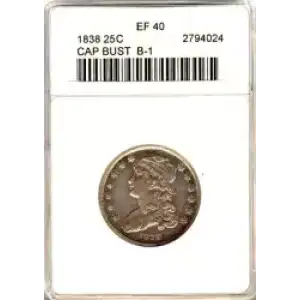 Quarter Dollars---Capped Bust (3)