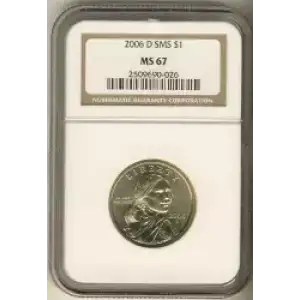 Sacagawea 2000-2017 - Brass Dollar (3)