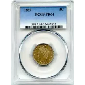 Nickel Five Cent Pieces-Liberty Head 1883-1913 (3)