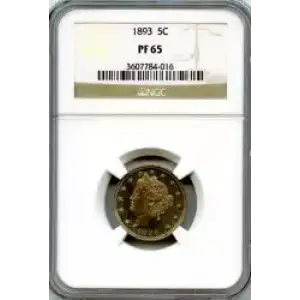 Nickel Five Cent Pieces-Liberty Head 1883-1913 (3)