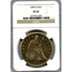 Dollars---Liberty Seated 1840-1873 -Silver- 1 Dollar (3)