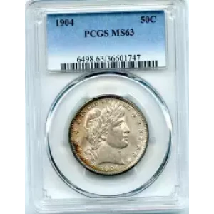 Half Dollars---Barber 1892-1915 -Silver- 0.5 Dollar (3)