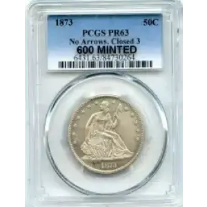 Half Dollars---Liberty Seated 1839-1891 -Silver- 0.5 Dollar (3)