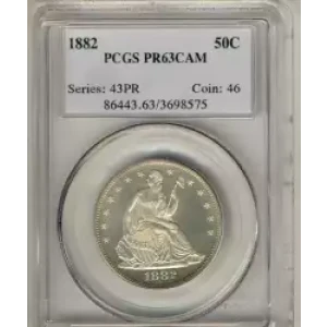 Half Dollars---Liberty Seated 1839-1891 -Silver- 0.5 Dollar (3)