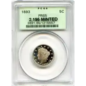 Nickel Five Cent Pieces-Liberty Head 1883-1913 (3)