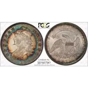 Half Dollars---Capped Bust, Reeded Edge 1836-1839 -Silver- 0.5 Dollar (3)