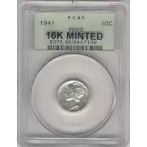 Dimes---Winged Liberty Head or Mercury 1916-1945 -Silver- 1 Dime (3)