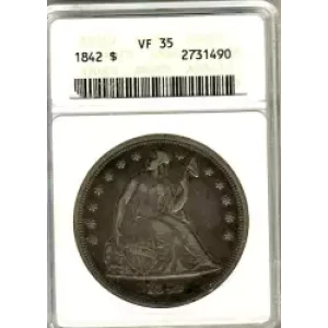 Dollars---Liberty Seated 1840-1873 -Silver- 1 Dollar (3)