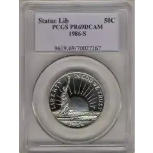 Modern Commemoratives --- Statue of Liberty Centennial 1986 -Copper-Nickel- 0.5 Dollar (3)