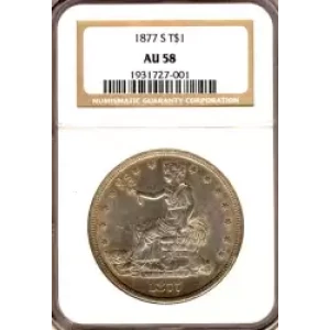 Trade Dollars---Trade Dollars 1873-1885 -Silver- 1 Dollar (3)