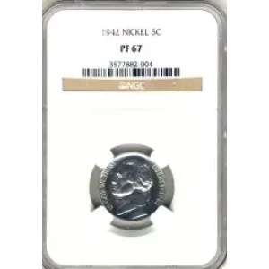 Nickel Five Cent Pieces-Jefferson (3)