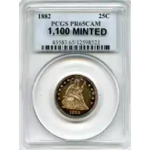 Liberty Seated Quarter Dollar (3)