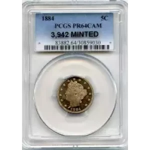 Nickel Five Cent Pieces-Liberty Head 1883-1913 (3)