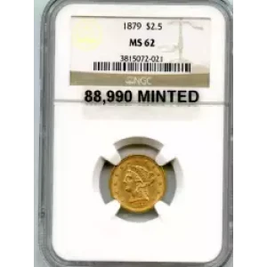 Quarter Eagles---Liberty Head 1840-1907 -Gold- 2.5 Dollar (3)