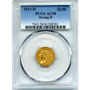 Quarter Eagles---Indian Head 1908-1929 -Gold- 2.5 Dollar (3)