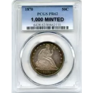 Half Dollars---Liberty Seated 1839-1891 -Silver- 0.5 Dollar (3)