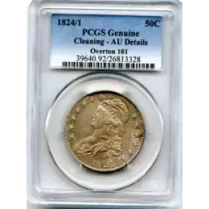 Half Dollars---Capped Bust, Reeded Edge 1836-1839 -Silver- 0.5 Dollar (3)