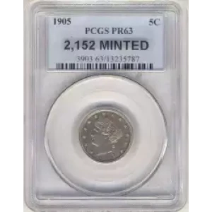 Nickel Five Cent Pieces-Liberty Head 1883-1913 (3)