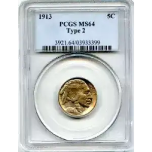 Nickel Five Cent Pieces-Indian Head or Buffalo (3)