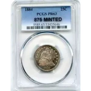 Liberty Seated Quarter Dollar (3)