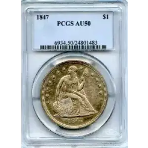 Dollars---Liberty Seated 1840-1873 -Silver- 1 Dollar (3)