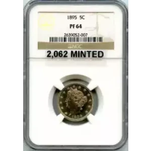 Nickel Five Cent Pieces-Liberty Head 1883-1913 (3)