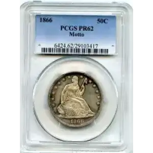 Half Dollars---Liberty Seated 1839-1891 -Silver- 0.5 Dollar (3)