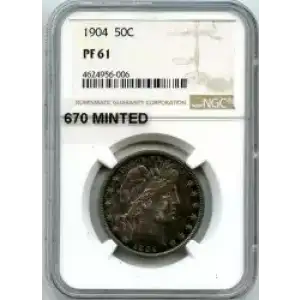 Half Dollars---Barber 1892-1915 -Silver- 0.5 Dollar (3)