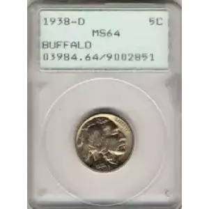 Nickel Five Cent Pieces-Indian Head or Buffalo (3)