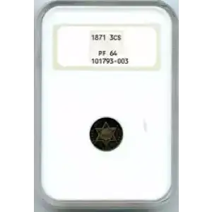 Silver Three Cent Pieces Trimes-1851-1873 (3)